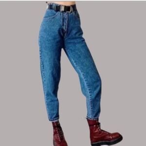 BONGO vintage High Waist blue jeans Juniors 7 or Womens 26 Long 32" Inseam